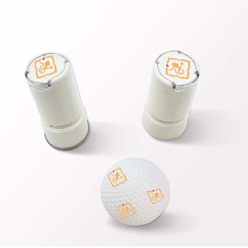 Custom logo golf ball stamp personalized convenient custom logo golf ball stamp