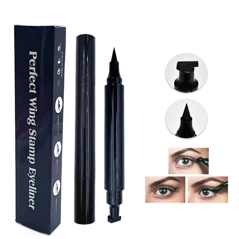 no logo Large Medium Small Siza diamond shape stamp eyeliner pen with current box.