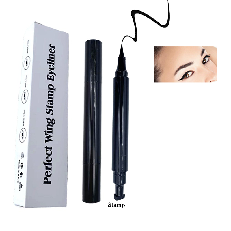 no logo Large Medium Small Siza diamond shape stamp eyeliner pen with current box.