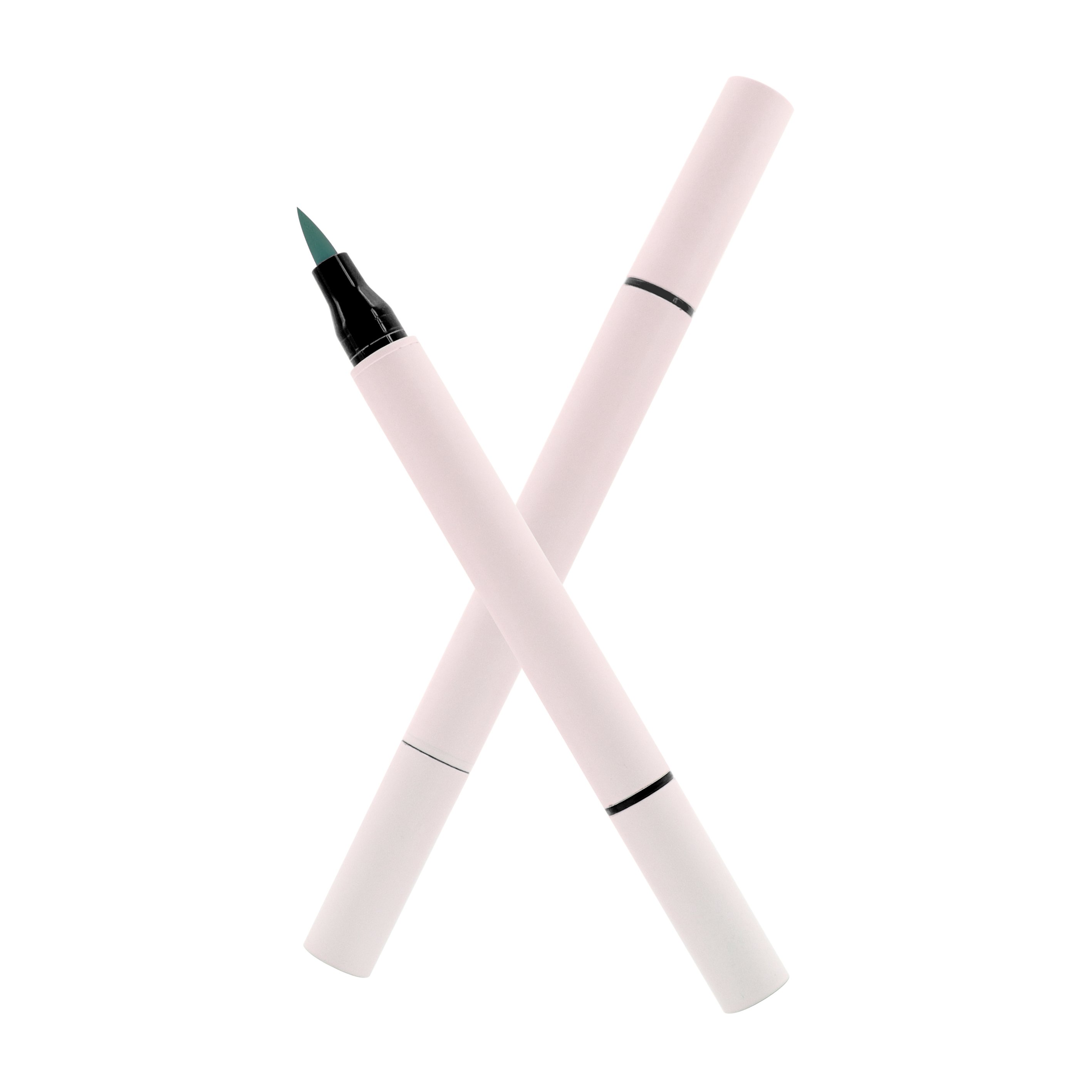 Wholesale 9-Colour Pink Star and Heart Stamp Eyeliner Long Lasting Natural Cosmetic Pen 2 in 1 Eyeliner Stamp