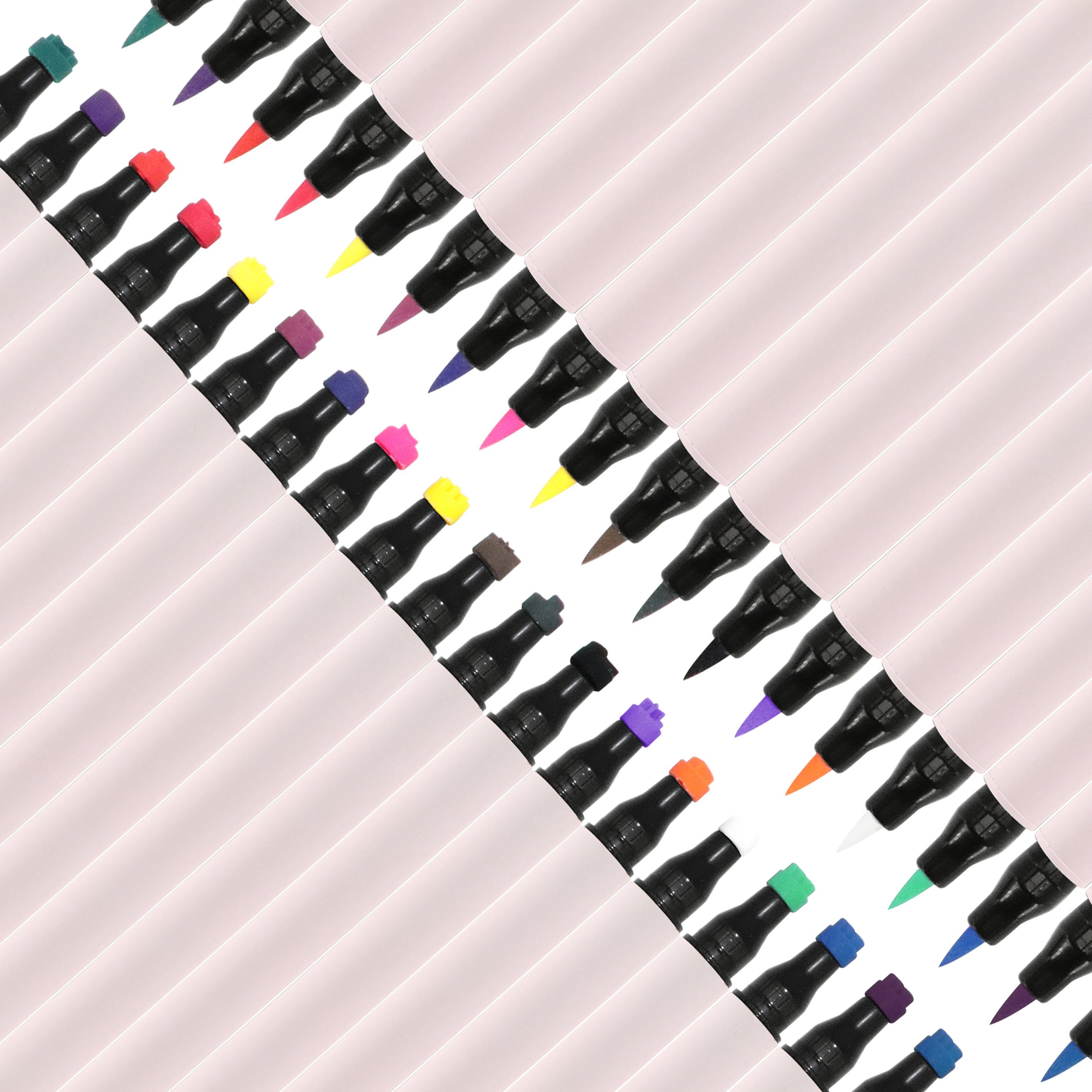 Wholesale 9-Colour Pink Star and Heart Stamp Eyeliner Long Lasting Natural Cosmetic Pen 2 in 1 Eyeliner Stamp