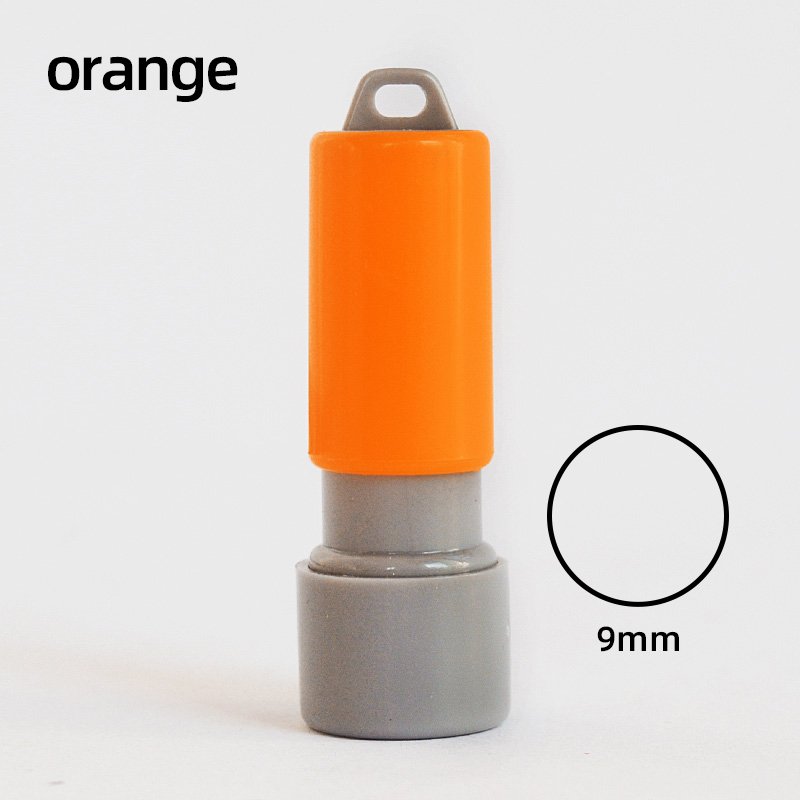 HA09 Self-Inking Stamp Circular Imprint Plastic Ink Pad for Office Use