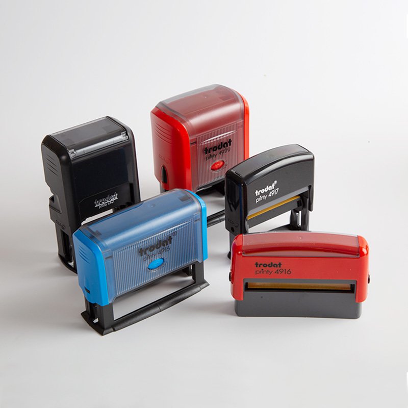 Tezhuoda produces office rubber stamps and plastic automatic ink stamps, with a variety of product specifications