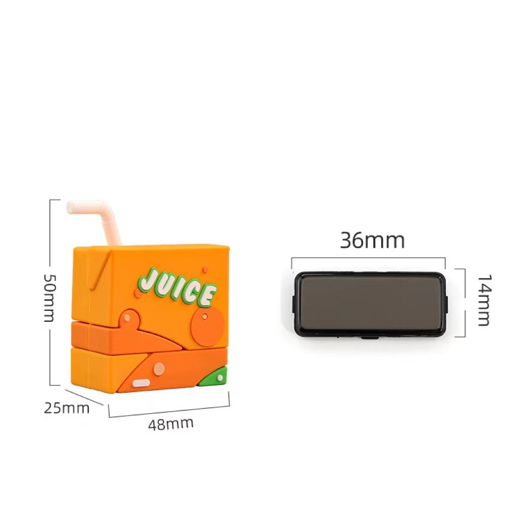 diy cartoon flash stamp Name Stamp cloth stamp burger/French fries/juice/milk 36*15mm