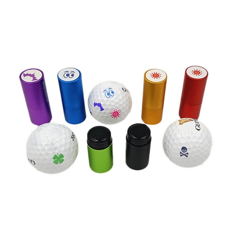 metal type Golf ball logo flash stamp for make your golf ball different