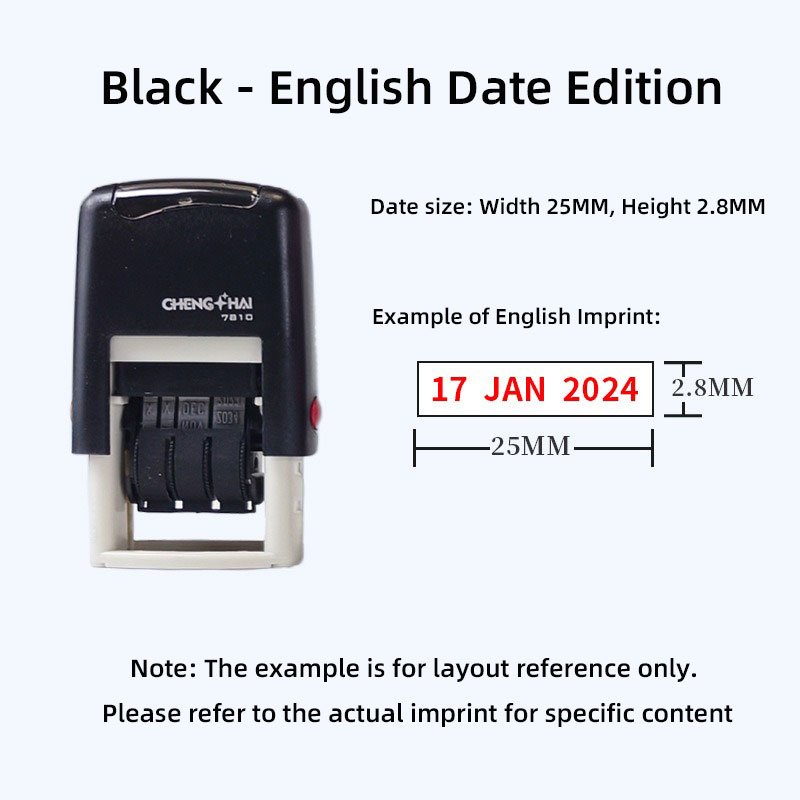 Affordable high-quality stamps with date stamps for effective timestamps