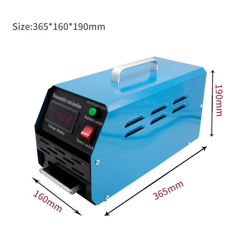 flash stamp system rubber Photosensitive flash Seal machine DIY photo stamping flash stamp making machine