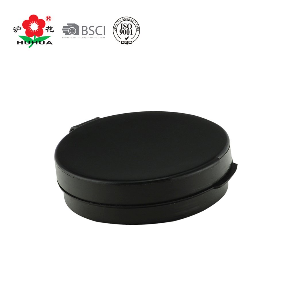 Office Fingerprint Pad Plastic Black stamp Ink Pad