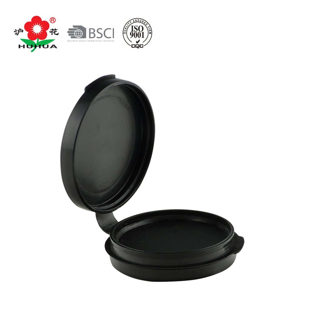 Office Fingerprint Pad Plastic Black stamp Ink Pad