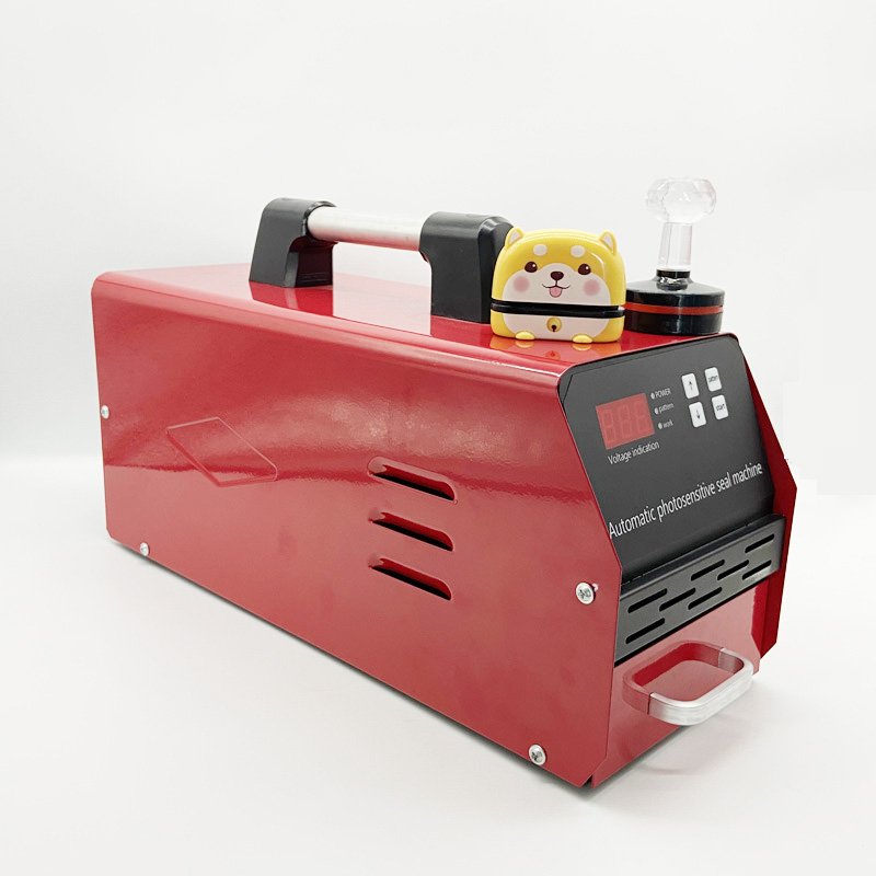 Factory price wholesale custom intelligent automatic photosensitive flash stamp making machine