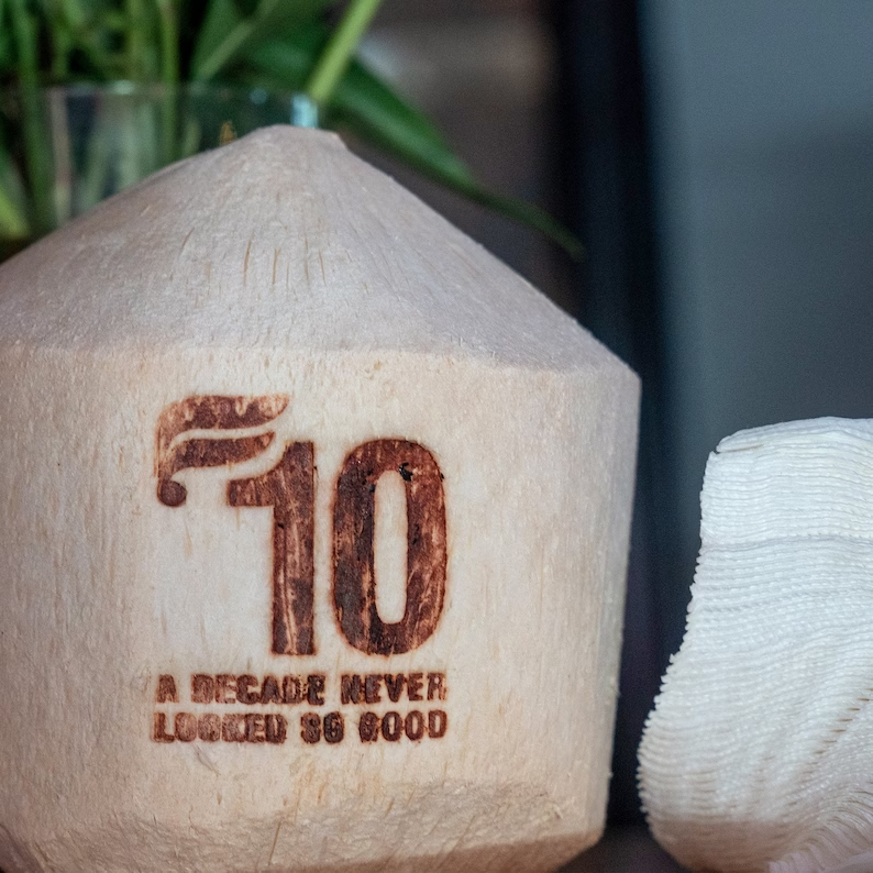 coconut vacation iron stamp beach brand name brass Stamp OEM Customized DIY Personalize gift home kitchen Tools and STAMP