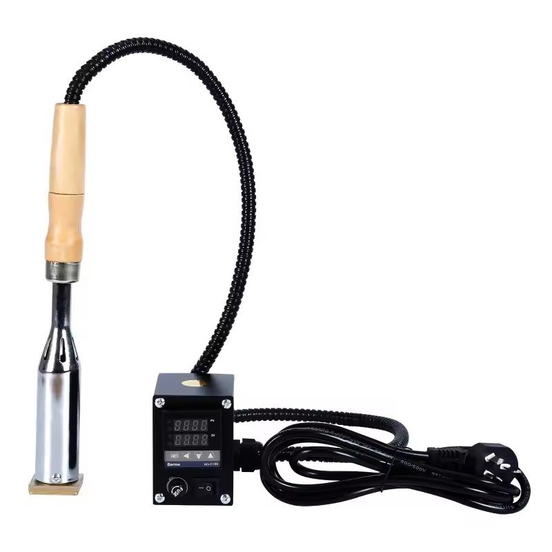 Custom Logo Heat stamp sealing Stamping Machine Handheld Soldering Iron logo stamp Machine hot sealing stamp Leather Trademark
