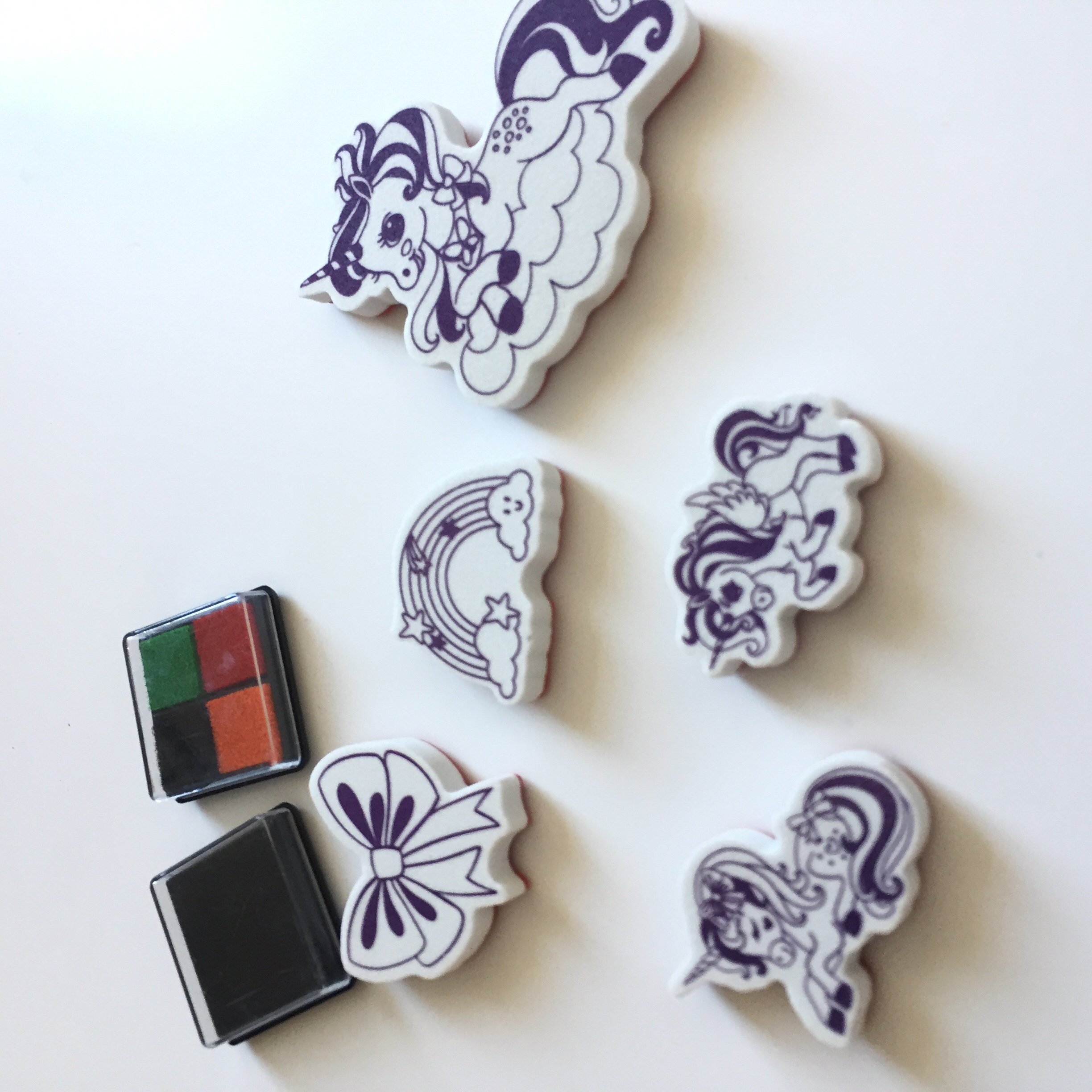 Toy Foam Stamp Customized OEM Cartoon Foam Stamp Support pattern/size customization MOQ3000pcs