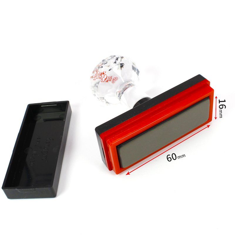 Office business rubber stamp wholesale custom logo full type size flash rubber stamp material