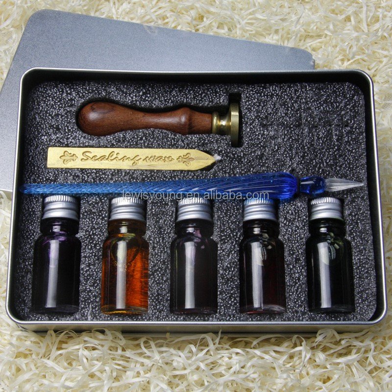 In Stock Multi-Color Optional Sealing Wax Stick 7mm Glue Gun Stick For Vintage Wax Seal Stamp Special Accessories