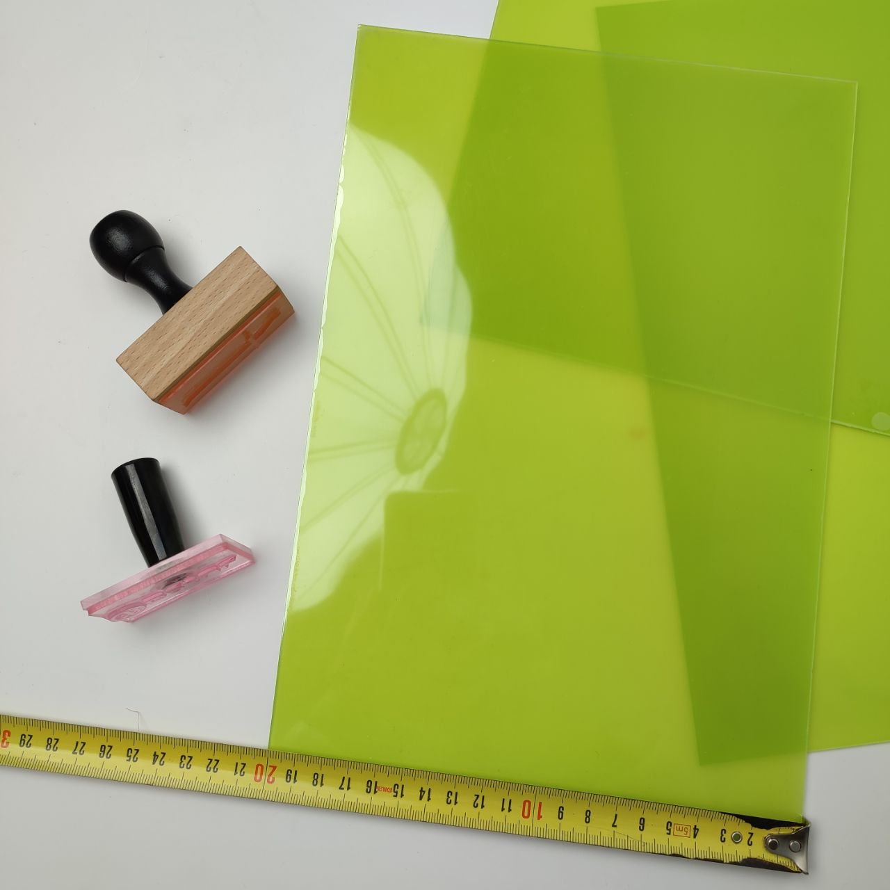 Water Wash Green Photo Polymer Resin Plate Plastic Sheet Resin Flexo Graphic Photo Polymer Plate For Making Rubber Stamps