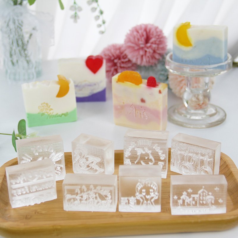 customised soap stamp eco-friendly safe personalized business laundry bar soap stamp