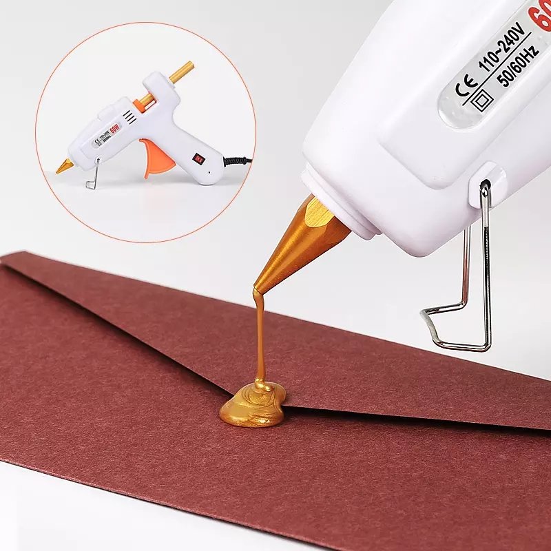 Best Sell 122 Colors Retro Sealing Wax Glue Gun Wax Seal Sticks for Wax Seal Stamp