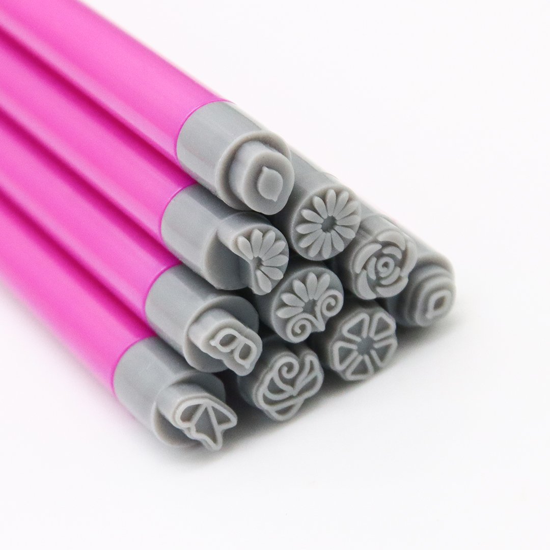 New Art DIY Nail Art Tools Nail Stamp Pen Nail Print Multifunctional Art Stamp Pen Set