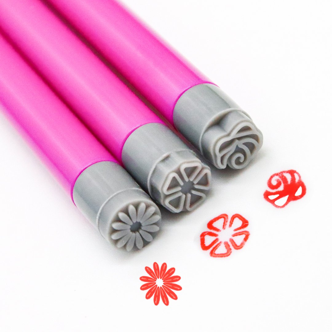 New Art DIY Nail Art Tools Nail Stamp Pen Nail Print Multifunctional Art Stamp Pen Set
