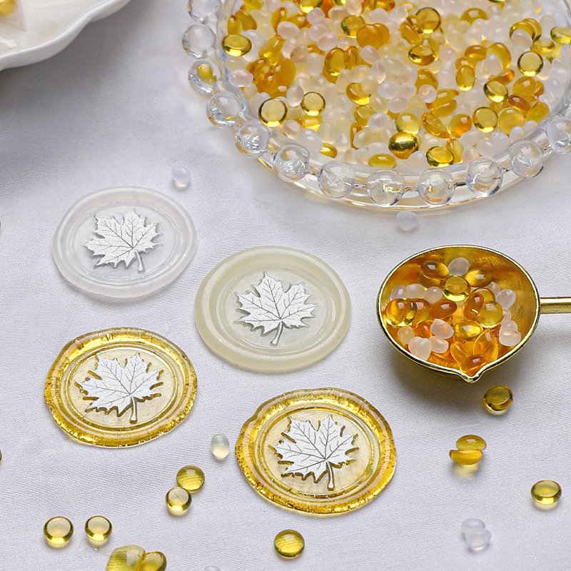 30g small bag mermaid tears transparent fire paint wax granules hand book adhesive paint sealing wax manufacturer wholesale