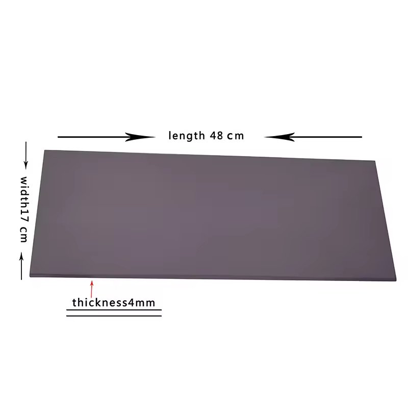 source manufacturer 3 4 7mm pad rubber plate making photosensitive pad pre inking flash foam stamp flash stamp foam
