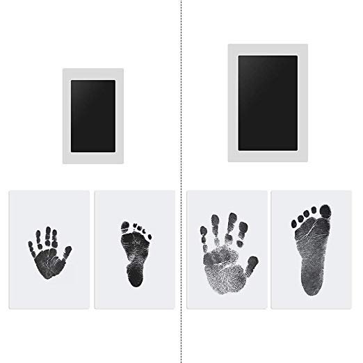 newborn baby inkpads, Non toxic clean touch ink pad, footprint inkless pad for baby photo frame kit
