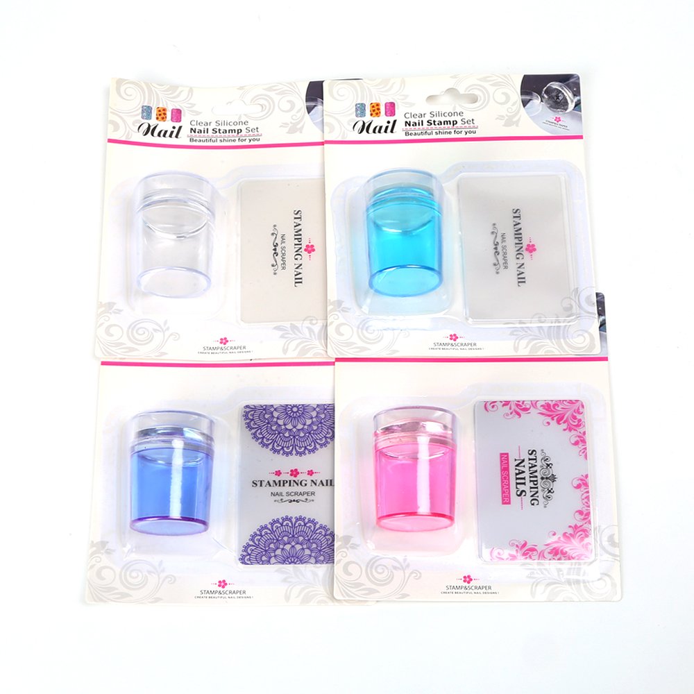 Set of Unique Nail Art Stamping Plates for Creative Manicures Nail Design Stamp Set