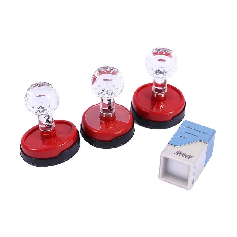 super quality TN40/TN42/TN/3050/TN3046/TN3752/TN2844/TN3040 flash stamp crystal head flash stamp with 4mm rubber foam red /white