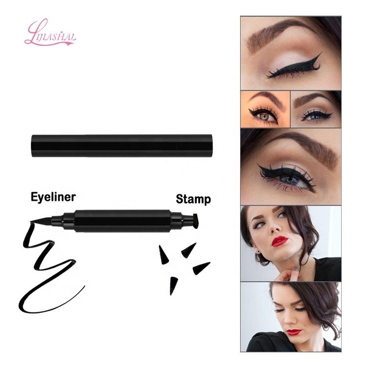 best selling private label water proof cat eye liner organic korean profesional bulk liquid stamp eyeliner