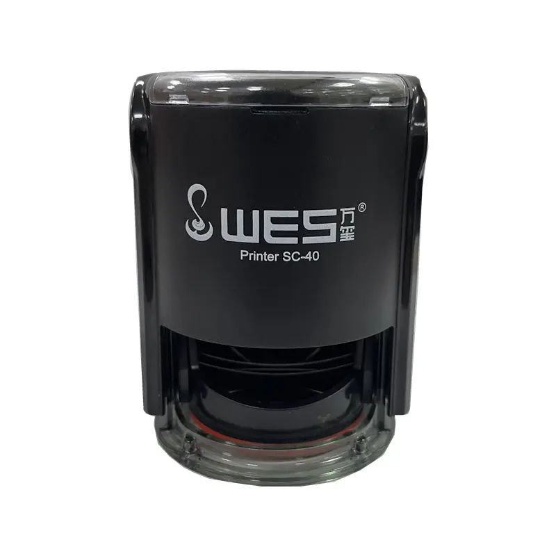 Factory price SC-40 WES Self Inking Stamps For Office Use
