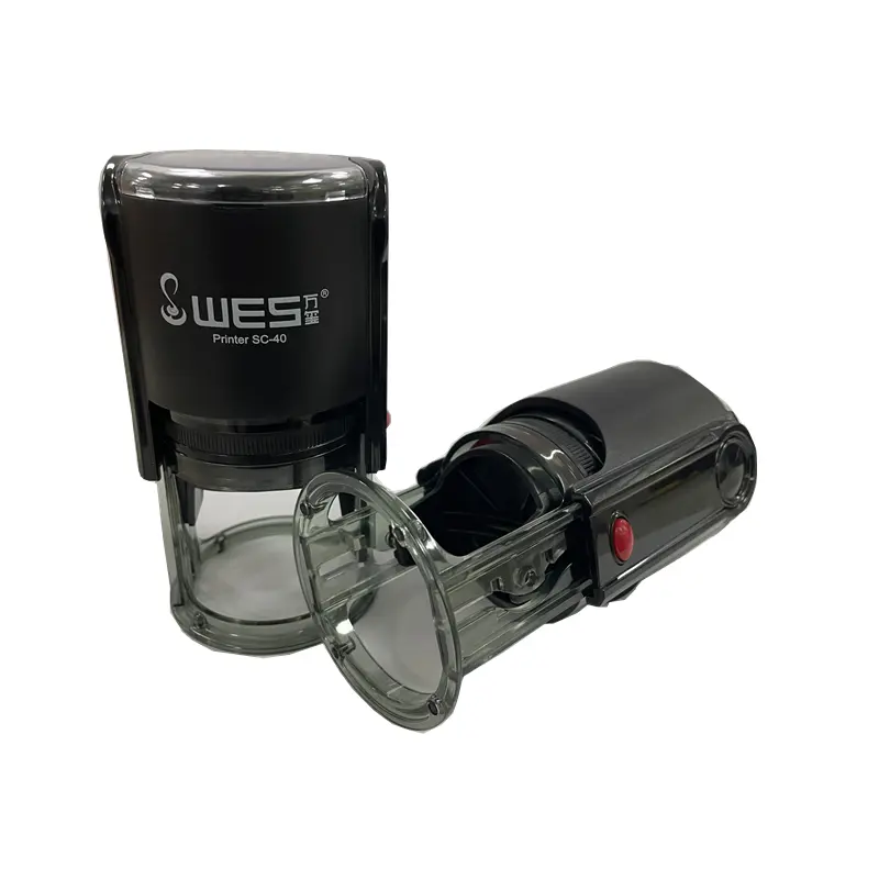 Factory price SC-40 WES Self Inking Stamps For Office Use