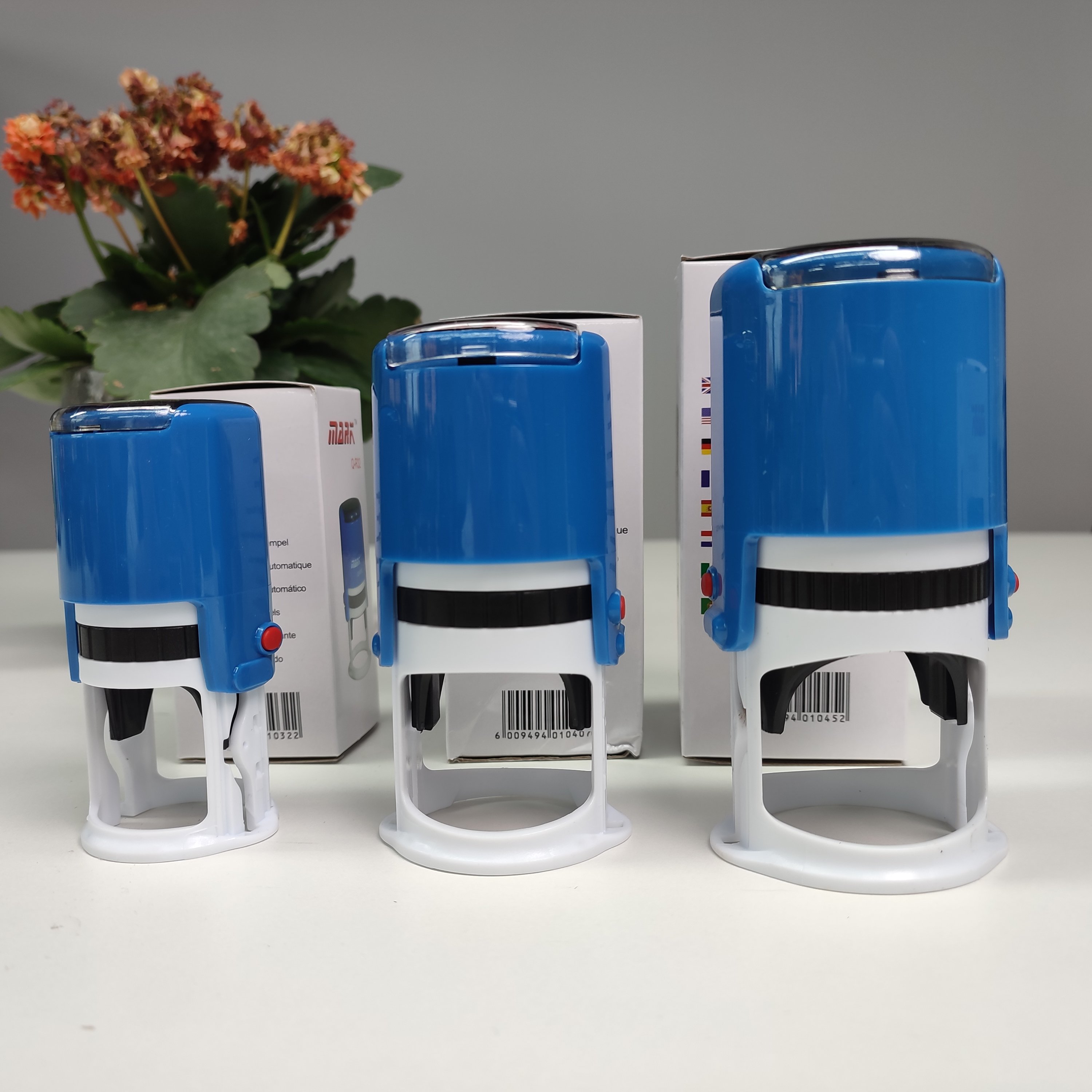 Mark Wholesale Custom Personalized Logo Rubber Stamp Teacher Office Stamp Name Self Inking Rubber Stamp