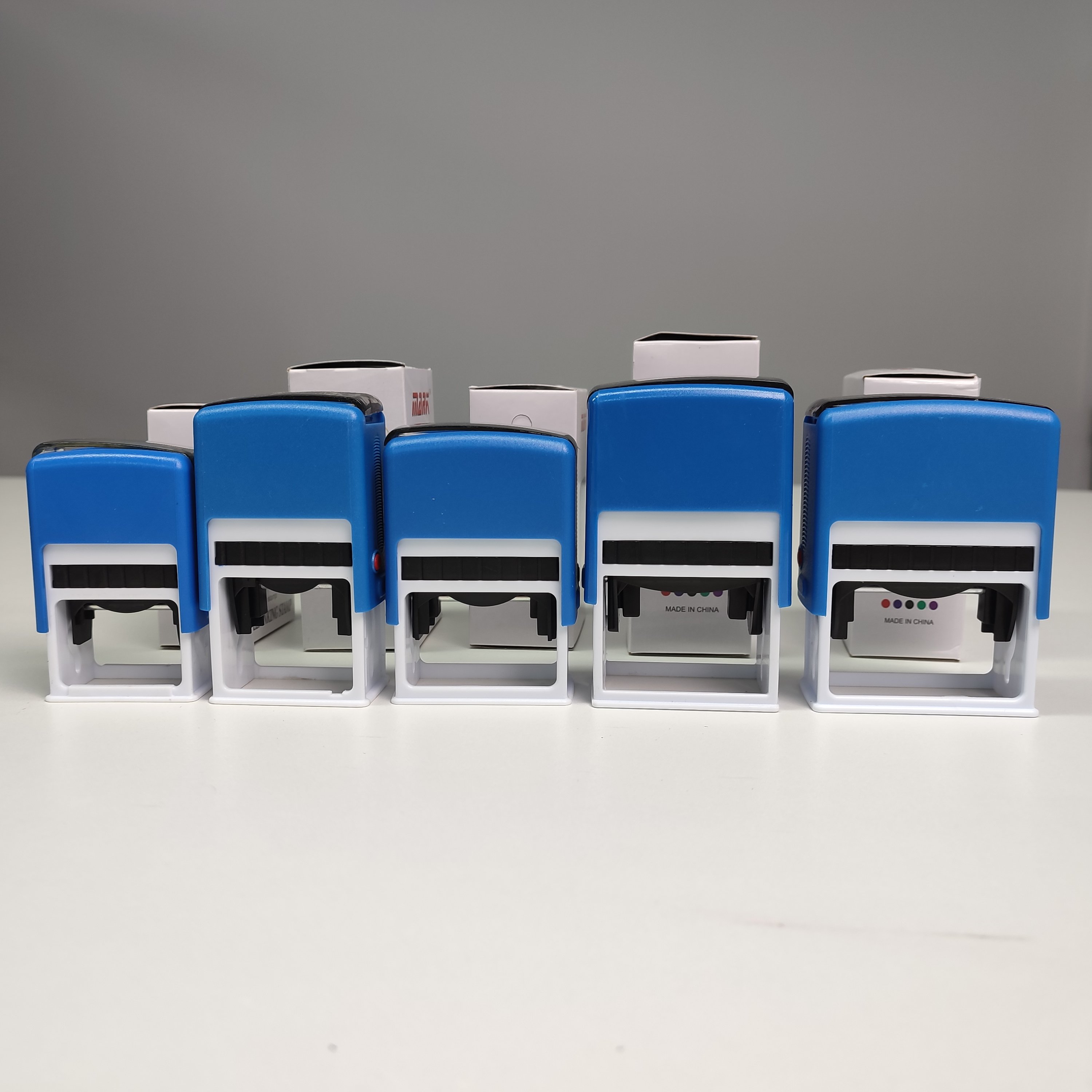 Mark Wholesale Custom Personalized Logo Rubber Stamp Teacher Office Stamp Name Self Inking Rubber Stamp