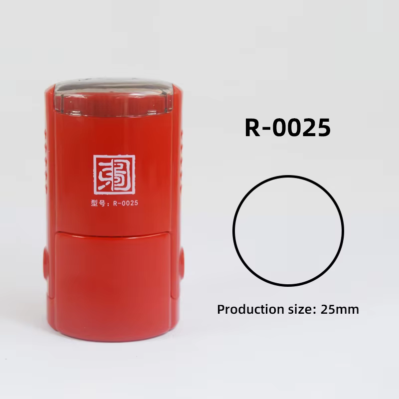 Custom Oem Stationery Office Stamp Stamp Round Self Dyeing Stamp