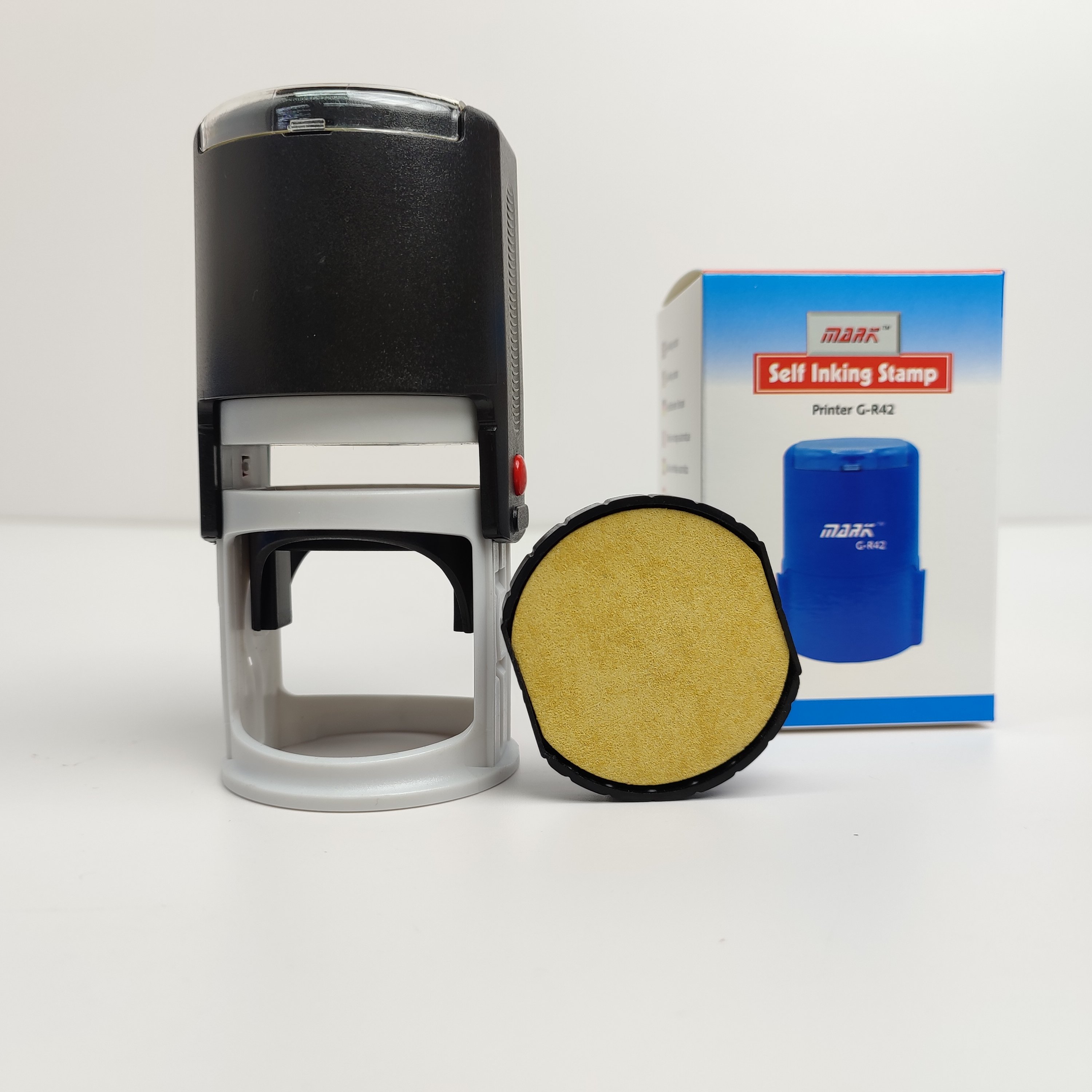 Laser Engraving Rubber Stamp Material R40 R42 Plastic Rubber Stamp Handle