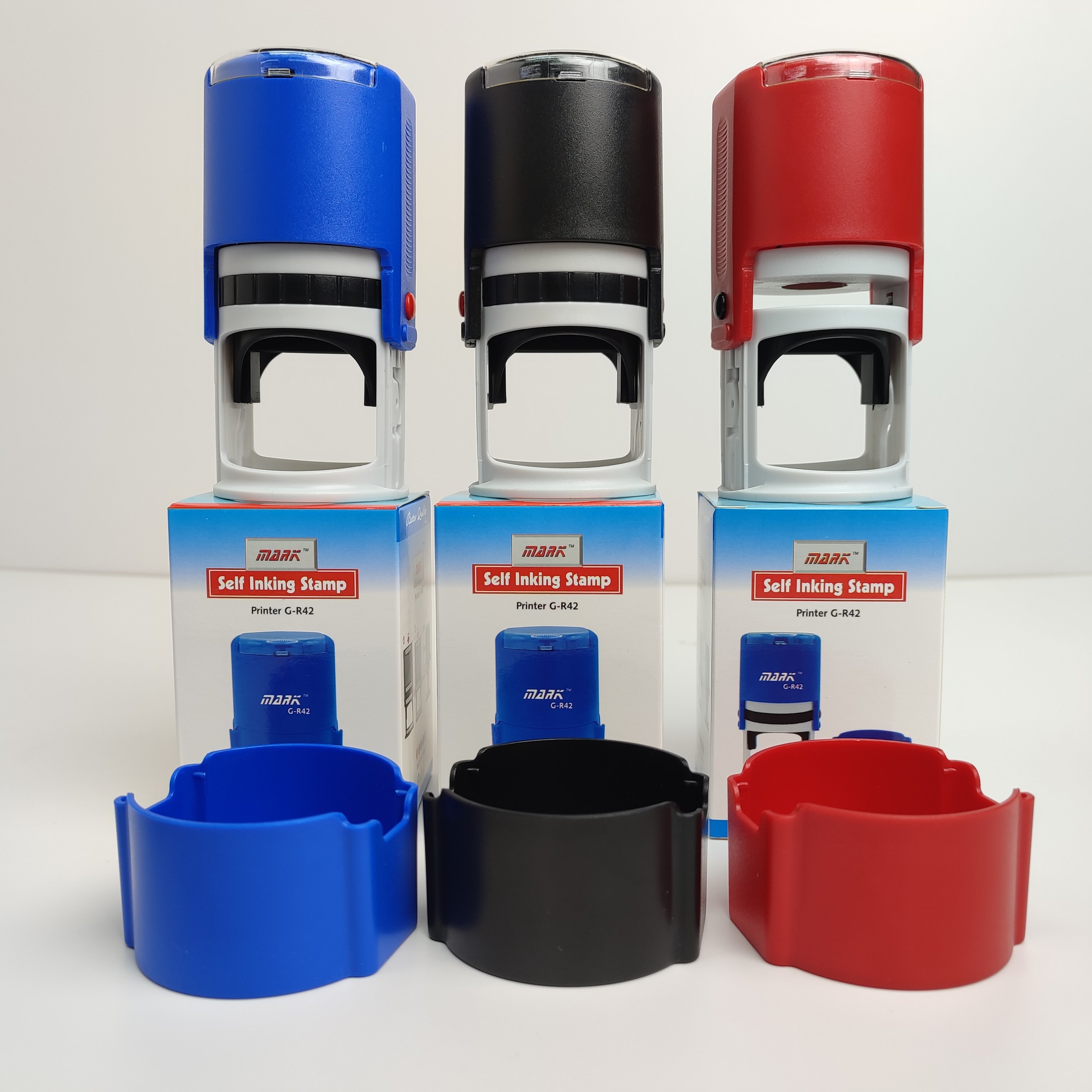 Laser Engraving Rubber Stamp Material R40 R42 Plastic Rubber Stamp Handle