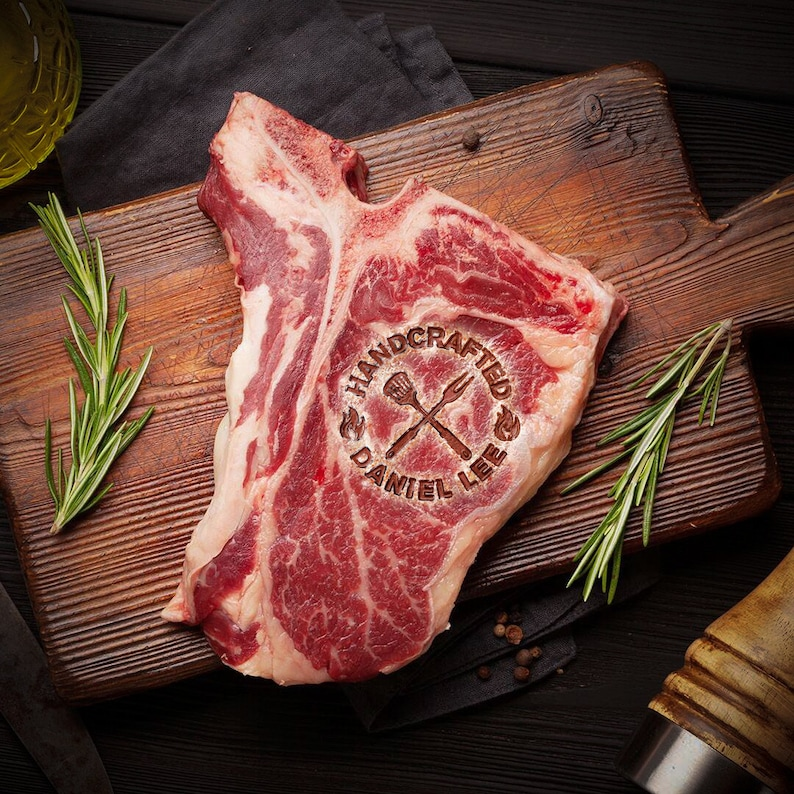 burger bun meat steak brand logo brass Stamp OEM Customized DIY Personalize Branding Iron detachable Head Tools and STAMP