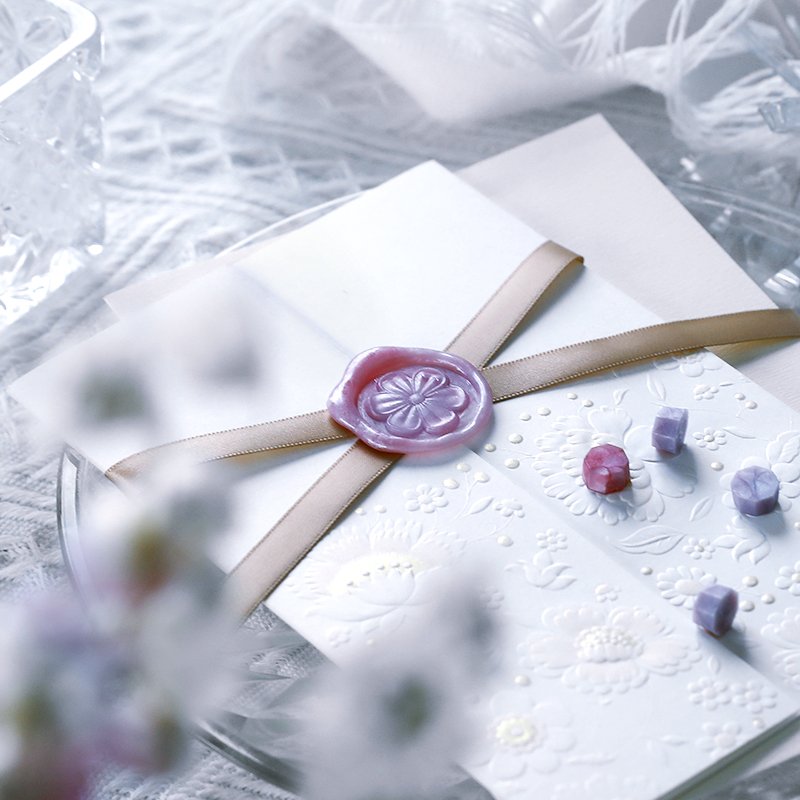 Flower and plant series relief stamps/stamp sets/wax stamps/envelopes, greeting cards, gifts/decorations/wholesale