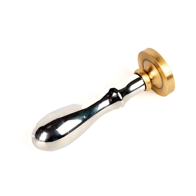 Hot Selling Popular Wooden Handle aluminum alloy Head Wooden Handle Wax Seal Stamp