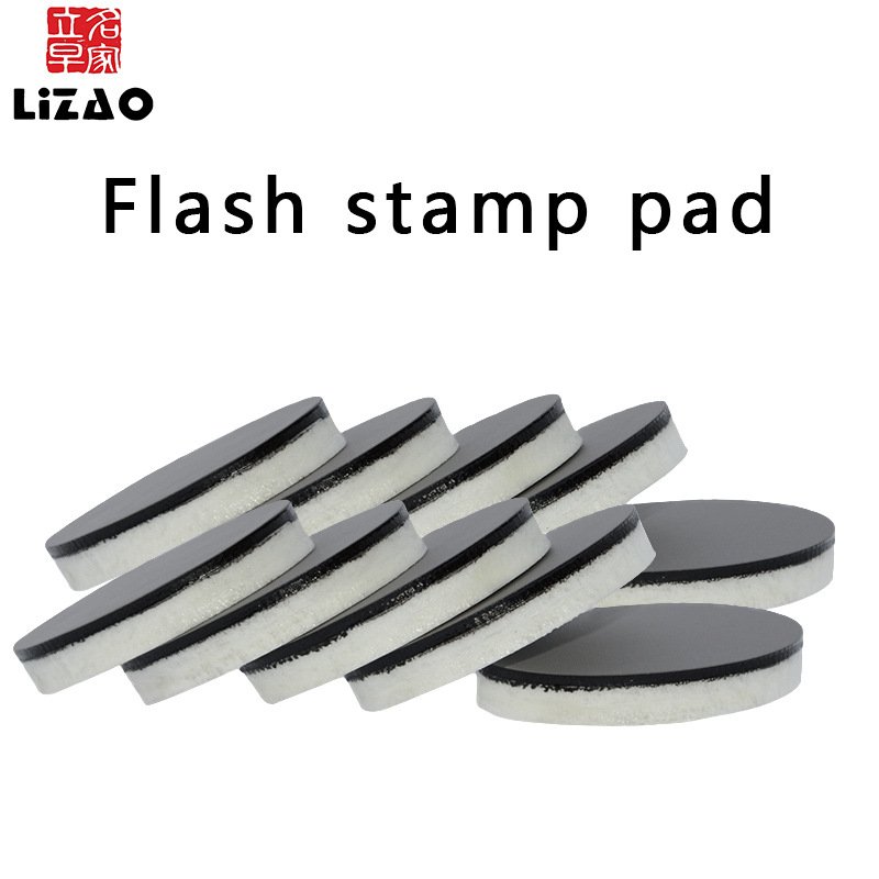Japanese composite photosensitive tech 3 4 7mm flash pad pre inking stamp flash foam flash stamp foam