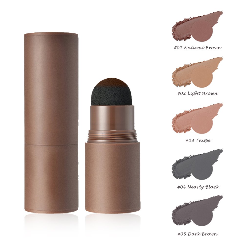 Double End Vegan Brow Powder Stencil Set Cruelty Free Eyebrow Powder Stamp Stencils Kit Private Label Eyebrow Powder