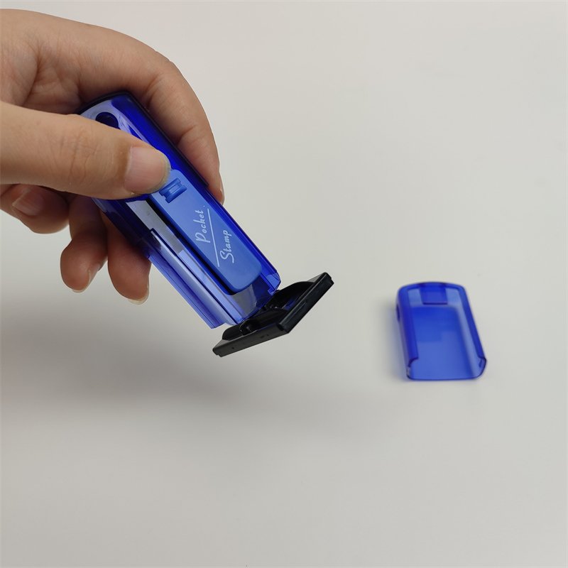Flash Pocket Stamps Self Inking Pocket Seal Stamp Handle