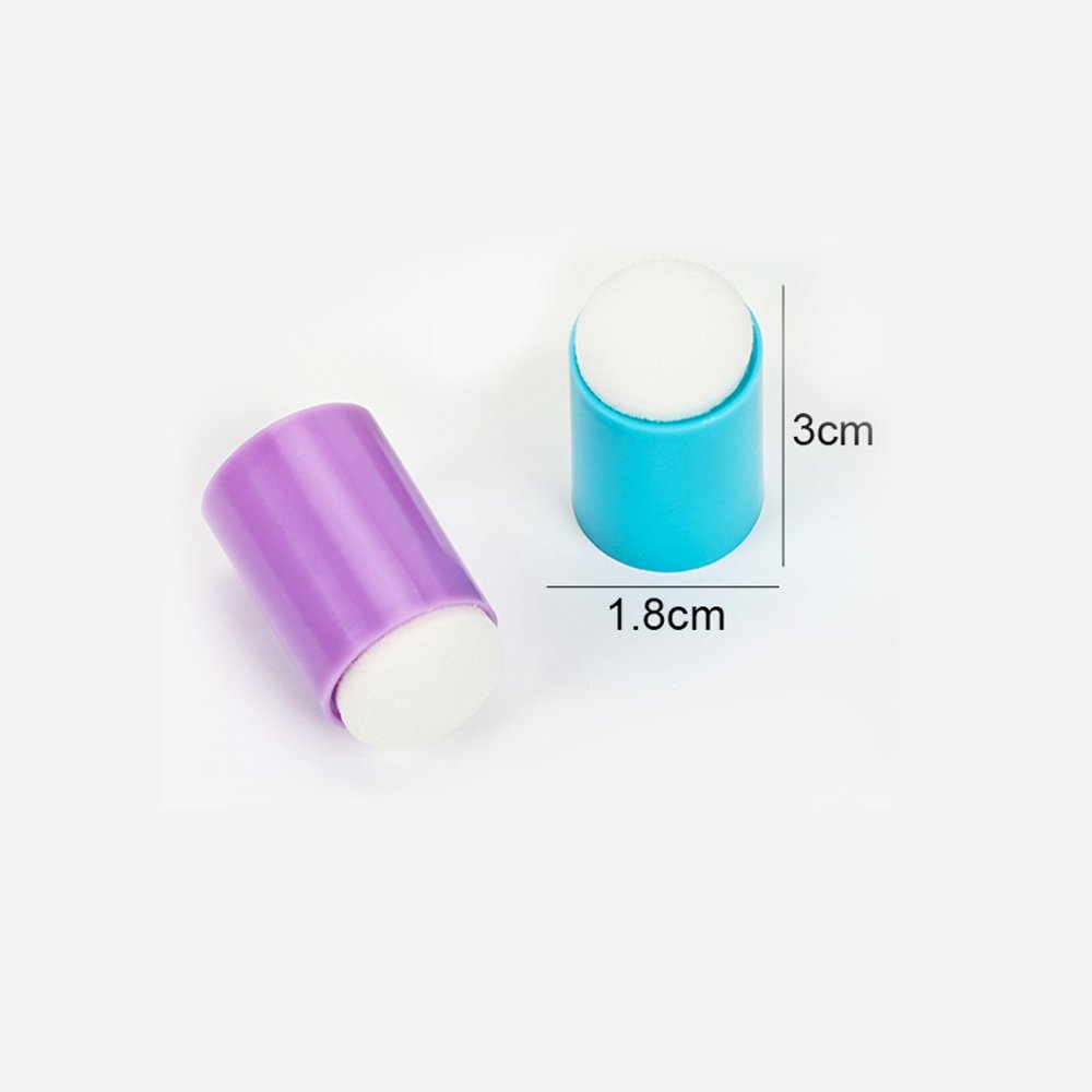 Professional Grade Nail Art Stamper Sponge Manicure Seal for Artistic Nail Design