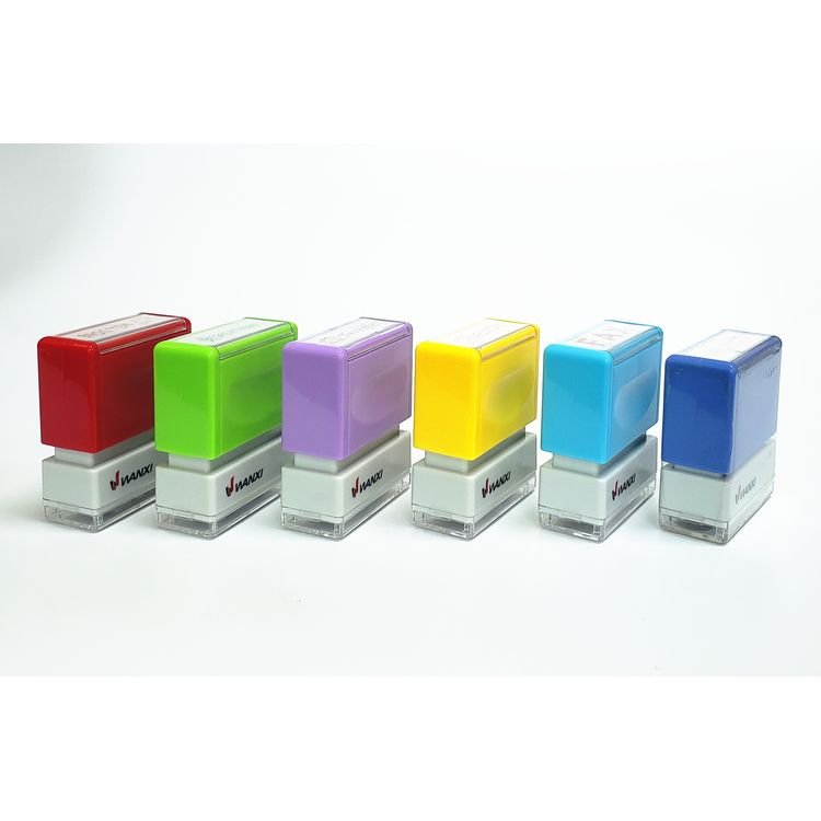 quality flash stamp WES PS-1040B evaluation stamp for business and school