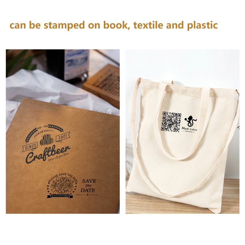 Wholesale flash stamp custom logo embossing rubber office business flash stamp