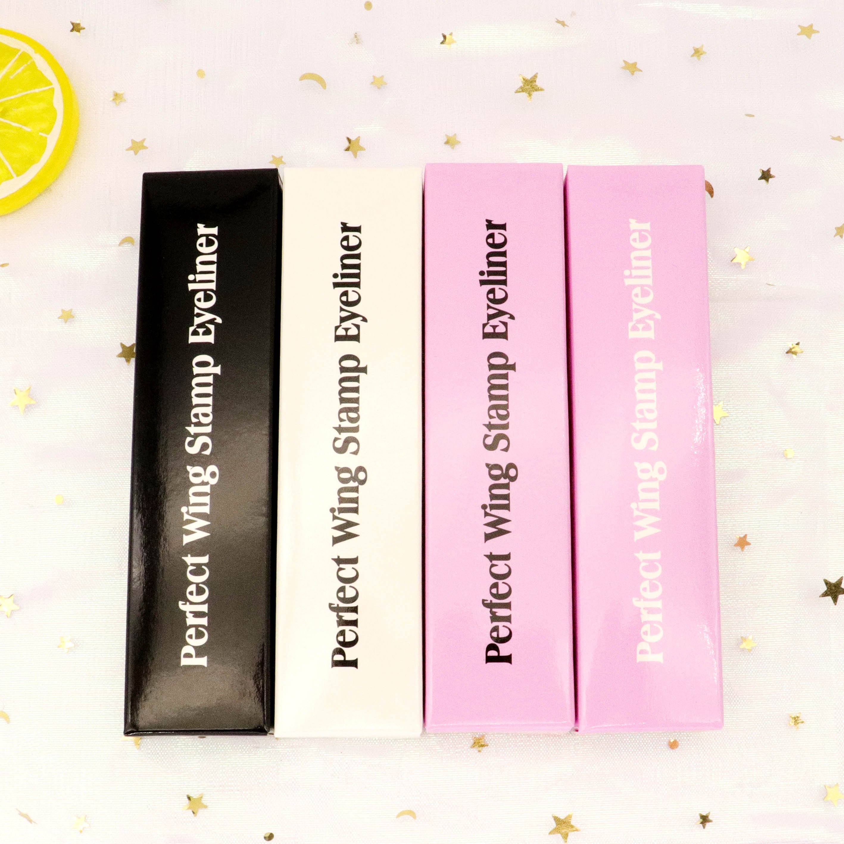 Neon Purple Liquid Eyeliner Eye Liner Tattoo Eyeliner Stamp Private Label Makeup Dual End Black Waterproof 15 Colors 2years