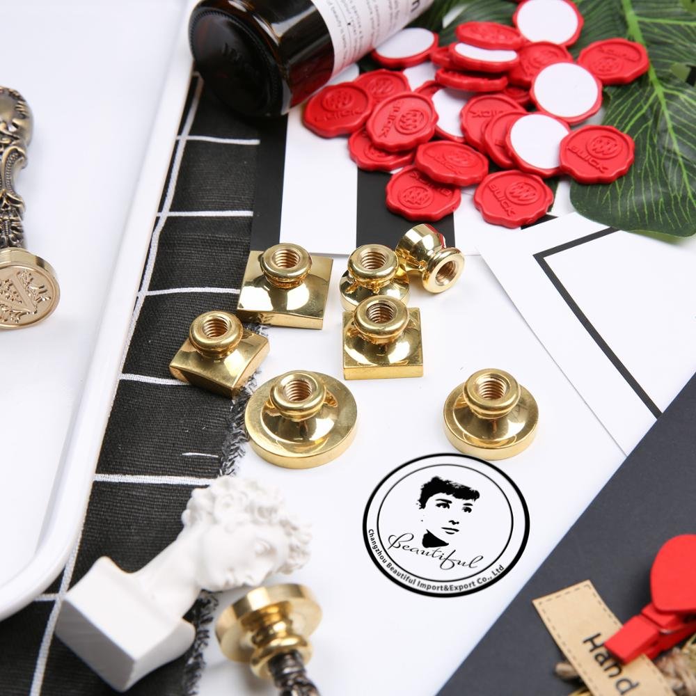 Custom stamp wax sealing stickers wax personalized wax seal