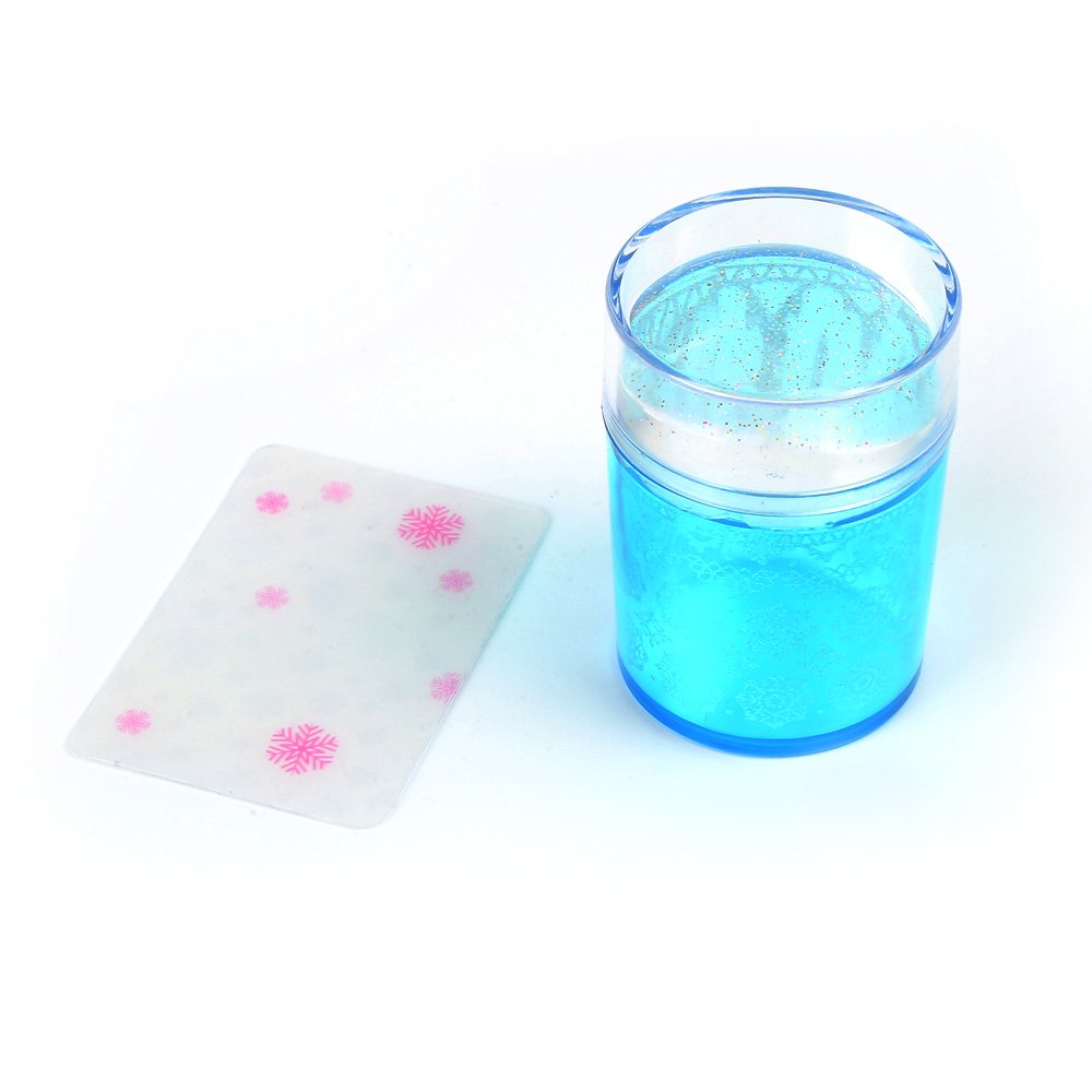 3.8cm Laser Silicone Nail Art Stamper Premium Quality Nail Stamp for Creative Designs