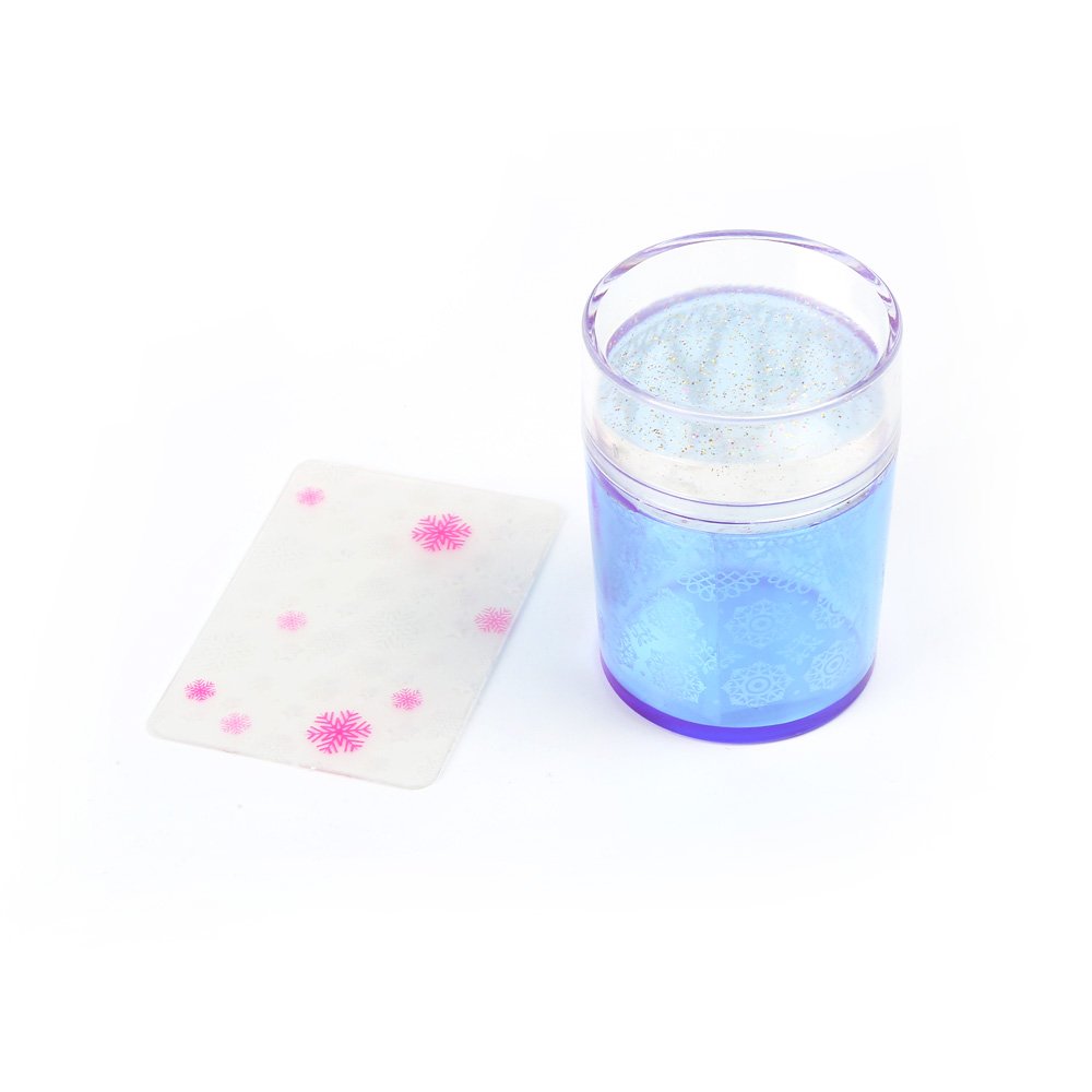 3.8cm Laser Silicone Nail Art Stamper Premium Quality Nail Stamp for Creative Designs
